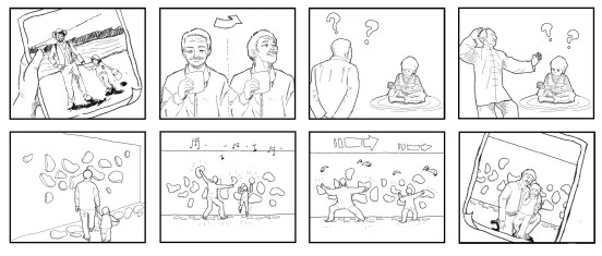 Storyboard for Project Generation